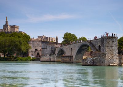 Le Pont d'Avignon et Palais des papes